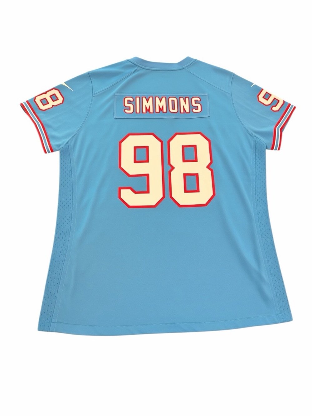 NWT Nike Tennessee Titans Cam Ward Throwback Jersey blue Size Women’s Large